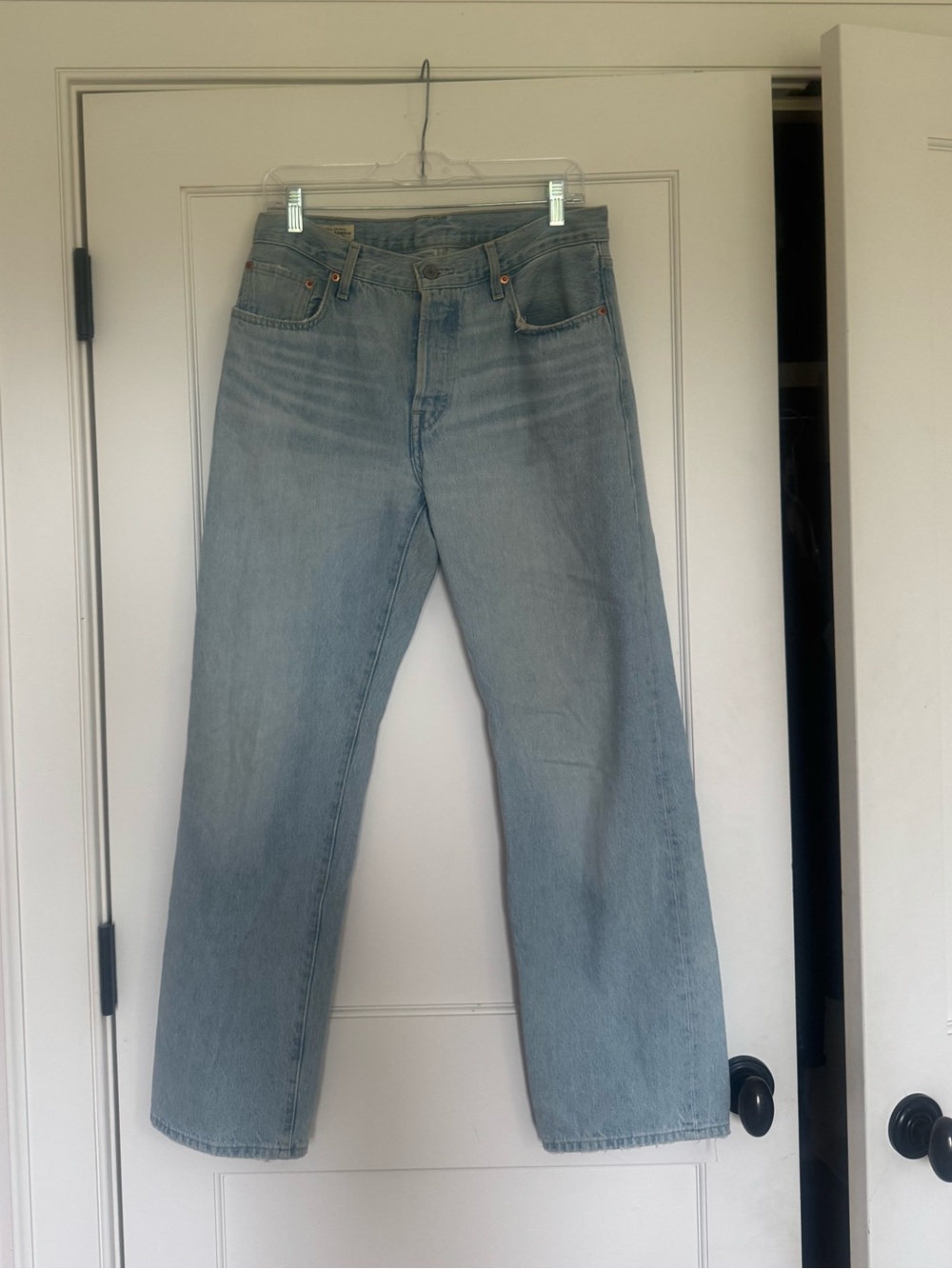 Levis 501 jeans light wash